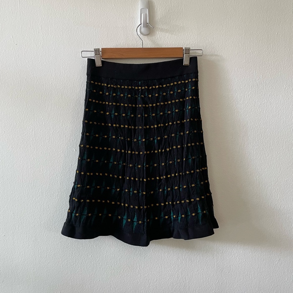 Missoni Wool Knit Mini Skirt